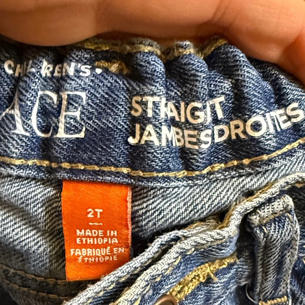 The Children's Place‎ Dark and Light Blue Jeans Set